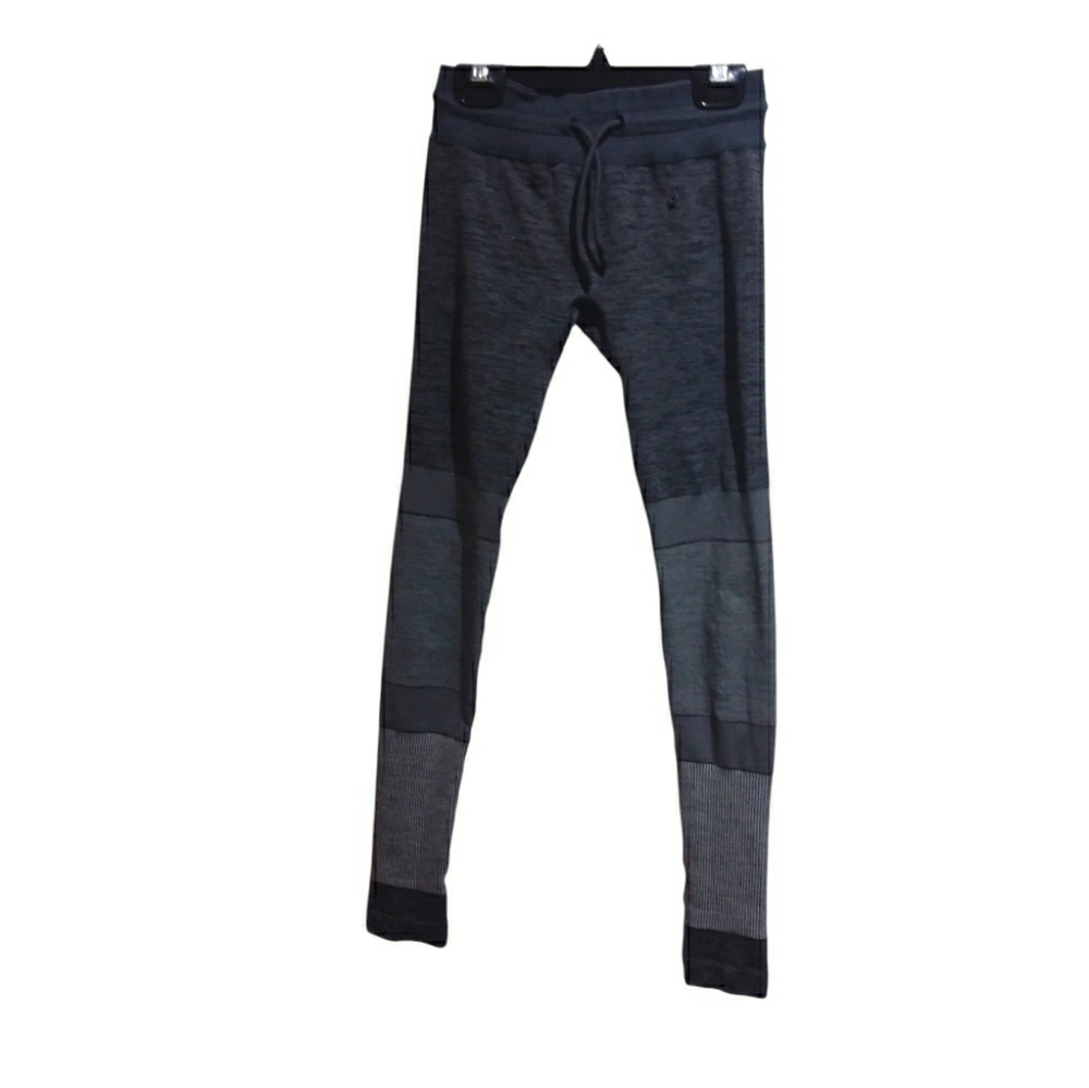 KARI TRAA Ladies Grey Melange Leggings